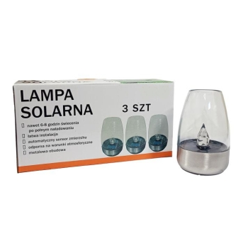 Lampa solarna ZNA001 - znicz