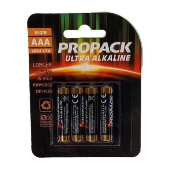 Baterie alkaliczne Propack LR3 - 4 szt A8001