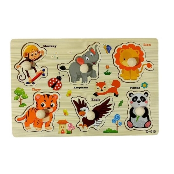 Puzzle drewniane SN55987 - Zwierzęta