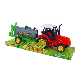 Traktor z maszyną rolniczą 9862