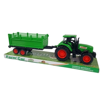 Traktor z przyczepą 4689