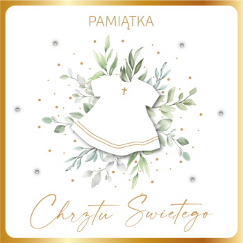 Karnet KL-11 - Pamiątka Chrztu Świętego