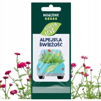 Zawieszka zapachowa do samochodu - Alpejska świeżość