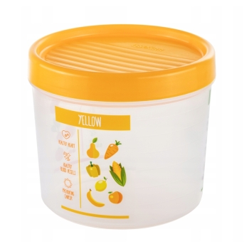 Pojemnik na produkty sypkie 0,8l 3393 (żółty)