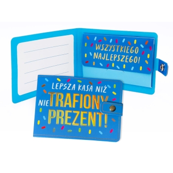 Portfelik POR-001 - Lepsza kasa niż nietrafiony prezent!