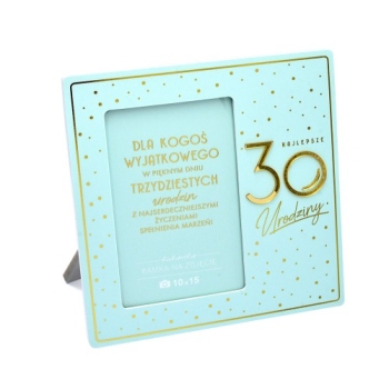 Ramka Moments RM-088- 30 urodziny (niebieska)