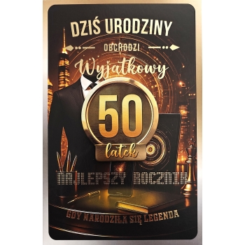 Karnet Yeku Top 007 - 50 urodziny