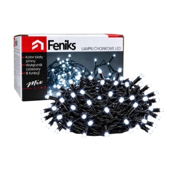 Lampki choinkowe 100 led 3275 (białe zimne)
