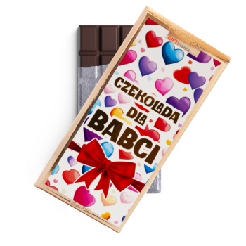Czekolada dla Babci (kolorowe serca)