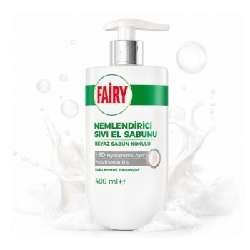 Mydło w płynie 400 ml Fairy - Białe mydło