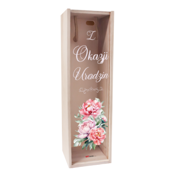 Skrzynka na wino - Z okazji urodzin!