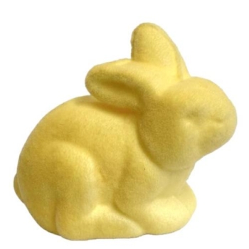 Zając flokowany FLA50509A (żółty)