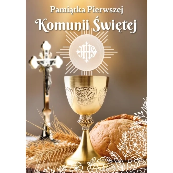 Karnet FL-14 - Pamiątka Pierwszej Komunii Świętej