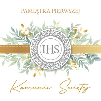 Karnet KL-05 - Pamiątka Pierwszej Komunii Świętej