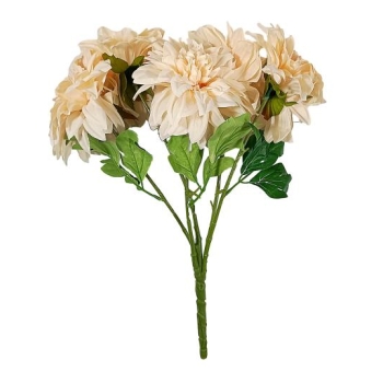 Bukiet 5 kwiatów - Dalia KME111B (kremowy)