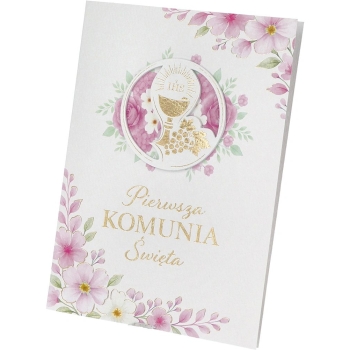 Karnet Nero A KO-016 - Pierwsza Komunia Święta
