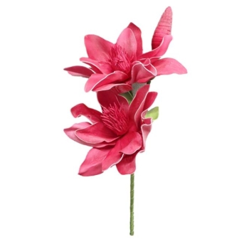Kwiat piankowy MP115ZM - Magnolia (różowy)