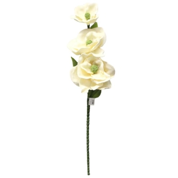 Kwiat piankowy GB923ZD - Magnolia (kremowa)