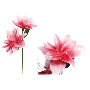 Kwiat piankowy GB551ZL - Magnolia (różowa)