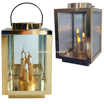 Latarnia solarna ze świecznikiem 14/25/YZE