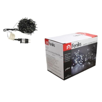 Lampki choinkowe 100 led 5324 (białe zimne)