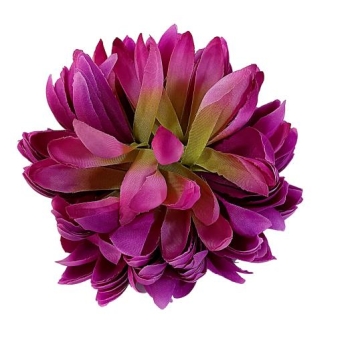 Kwiat sztuczny (główka) - Chryzantema LTI131 (fioletowa)