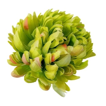 Kwiaty sztuczne (główka) - Chryzantema LTI131 (zielona)