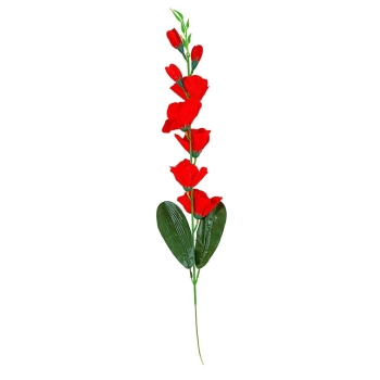 Kwiat sztuczny - Mieczyk LXXM02D (czerwony)