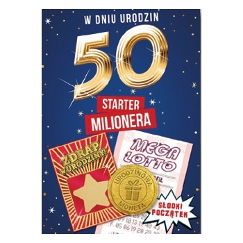 Karnet MO-12 - W dniu 50 urodzin