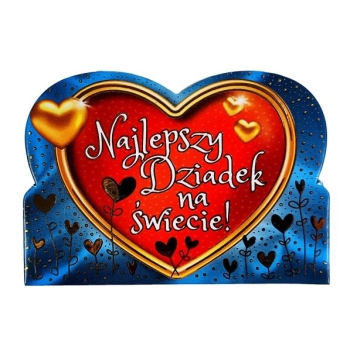 Magnes - Najlepszy Dziadek na świecie! (serca)