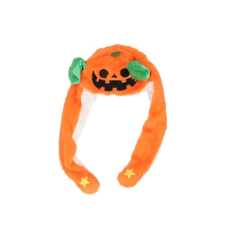 Czapka Halloween z ruchomymi uszami LED BAHW25-6264