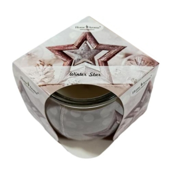 Świeca zapachowa świąteczna PA2312 - Winter Star