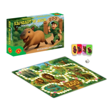 Gra planszowa - Kapibary w akcji - Ucieczka z Zoo 1584
