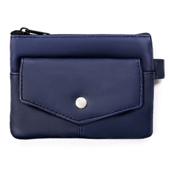 Kluczówka skórzana KC01 - Granatowa 9274