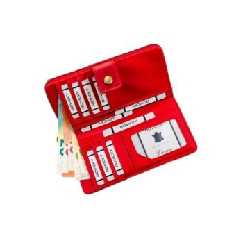 Portfel R-POR-01-DSV - Czerwony 3372