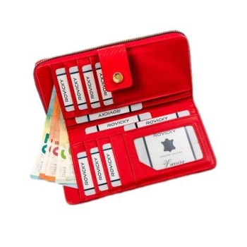 Portfel R-POR-01-F7 - Czerwony 3235