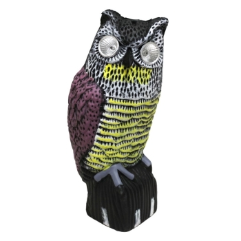 Figura ogrodowa solarna FFTM14 - Sowa