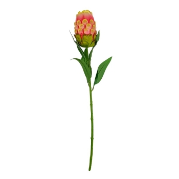 Kwiat sztuczny - Karczoch WMD021B (różowy)