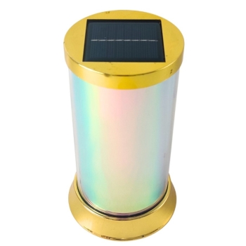 Znicz solarny Subito S089 - Opal złoty (biały ciepły)