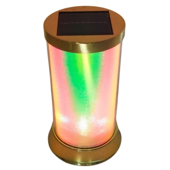 Znicz solarny Subito S089 - Opal złoty (biały ciepły)